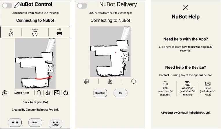 Nubot's webapp for monitor and control